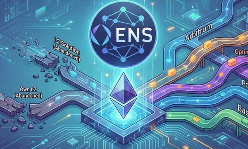 ENSv2 откажется от Namechain L2 и полностью перейдет в основную сеть Ethereum